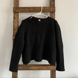 Black sweater